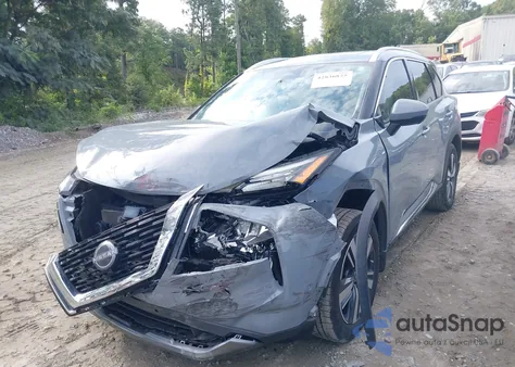 2022 Nissan Rogue Sl Intelligent Awd из США, поврежденный, VIN 5N1BT3CB2NC697719